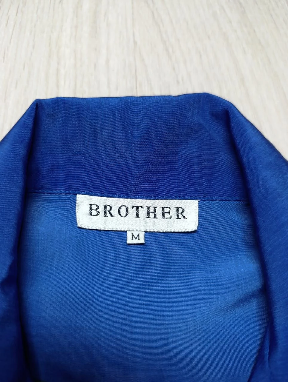 Vintage Hawaïaanse Hemd Brother 100% Katoen Blauw Bedrukt Draak Tijger Maat M – photo 3